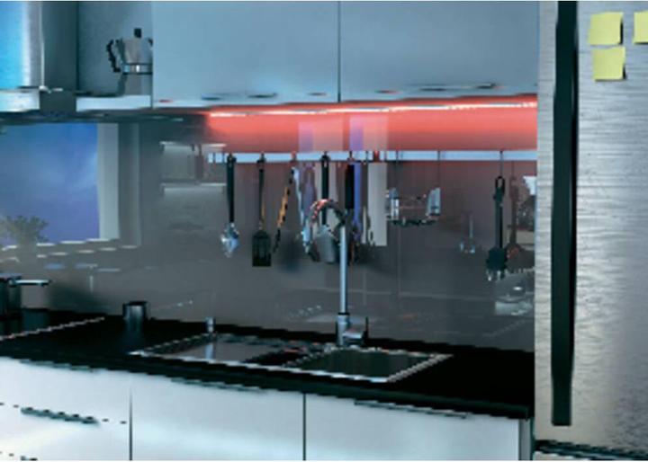Actual product image Paulmann LED strip with plug 12 V (RGB, 500 cm, Indoor)