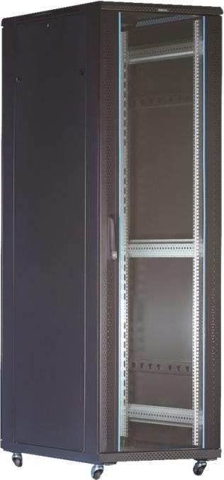 Immagine prodotto Toten Sistema G, 19 colių spintelė, 32U, 600x1000, stiklo priekinės durys, perforatas/ 19-G6032GP (32 HE, Rack da 19 pollici)