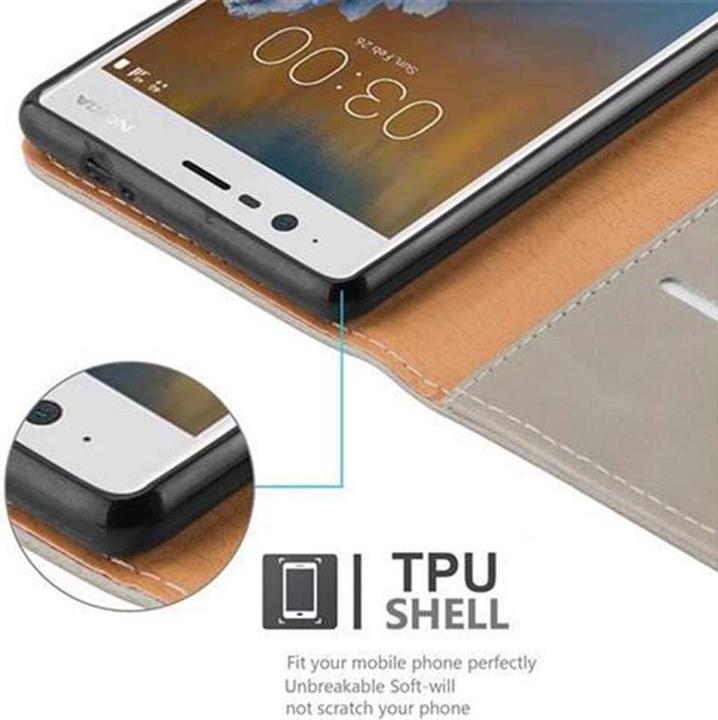 Produktbild Cadorabo Luxury Book Hülle (Samsung Galaxy J3 2017 (US Version))