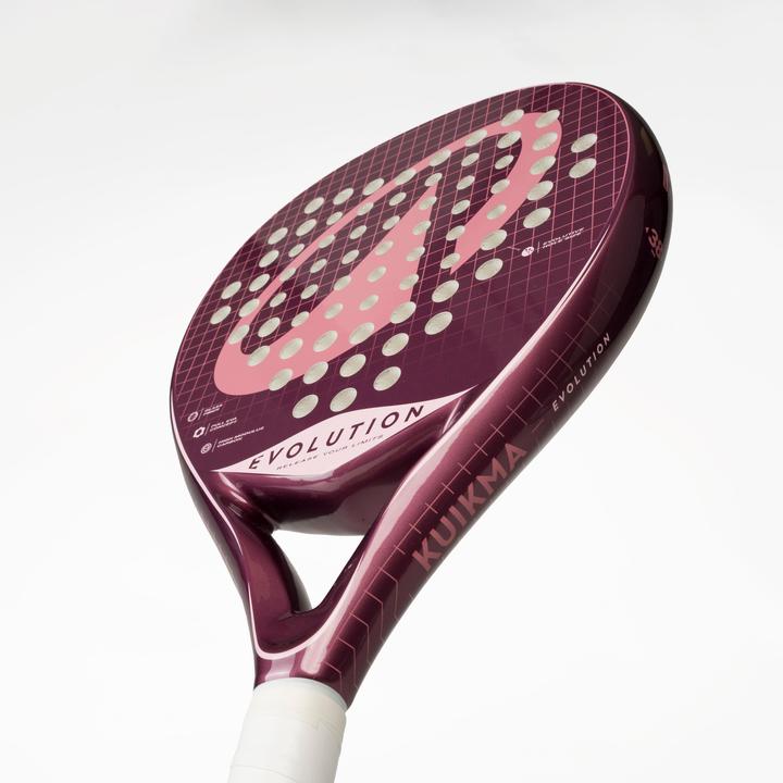 Immagine prodotto Kuikma Padelschläger Kinder 9 bis 12 Jahre - PR Evolution Violett/Rosa