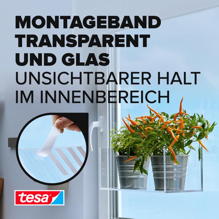 Actual product image tesa Mounting tape glass (19 mm)