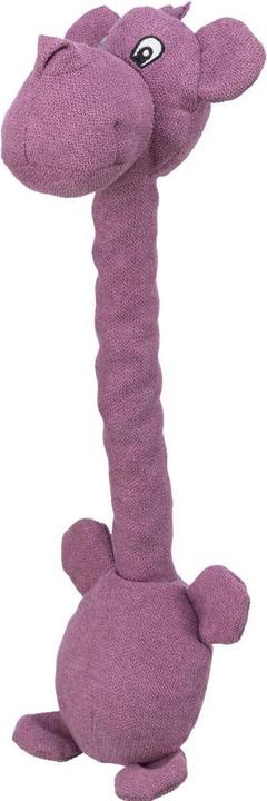 Actual product image Trixie Dog Toy Hippo, 50 cm, Pink (Dog chew toy)