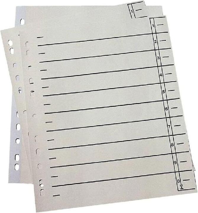 Neutral Trennblätter
