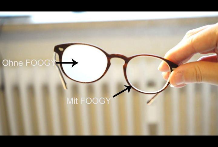 Actual product image Foogy Anti-fogging and cleaning cloth