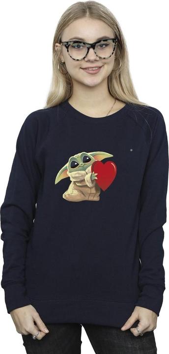 Immagine prodotto Star Wars The Mandalorian The Kids With Heart Felpa Donna (L)