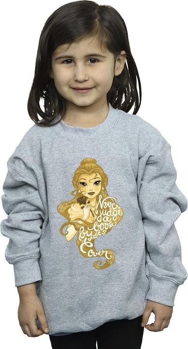 Image du produit Disney Sweatshirt fille Beauty And The Beast Never Judge (140, 146)