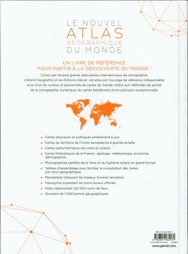 Valeurs nutritives et ingrédients Le nouvel atlas géographique du monde