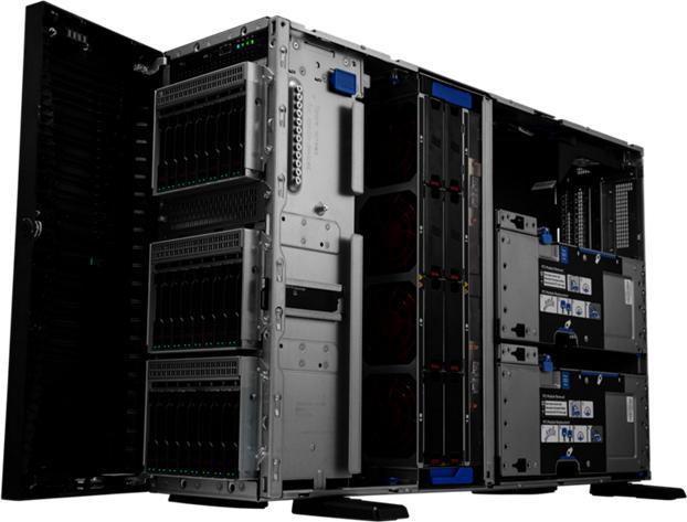 Image du produit HPE Serveur ProLiant ML350 Gen11 4410Y 12-core 1P -R VROC 4LFF RPS (Intel Xeon Silver 4410Y, 32 Go, Serveur de la tour)