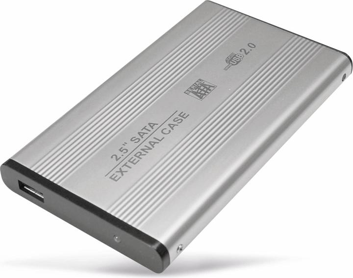 Actual product image LogiLink UA0106A - Enclosure for HDD 2.5 SATA USB 3.0 Silver (2.5")