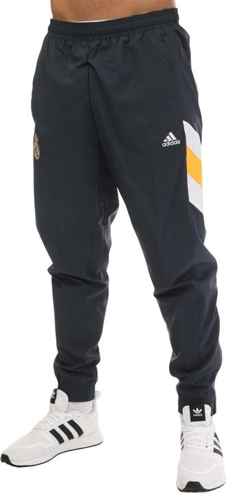Actual product image adidas Mens 2022/23 Woven Real Madrid CF Jogging Bottoms (S)