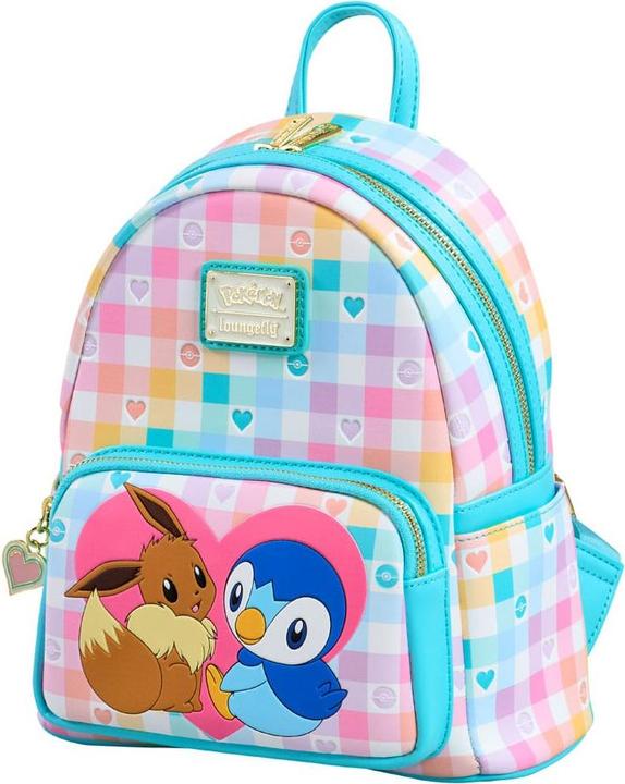 Actual product image Loungefly Pokemon by Mini Rucksack Piplup and Eevee