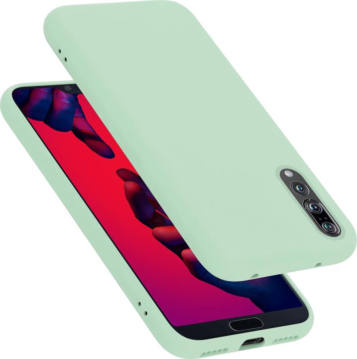 Immagine prodotto Cadorabo Copertura della cassa del silicone liquido TPU (Huawei P20 Pro, Huawei P20 Plus)