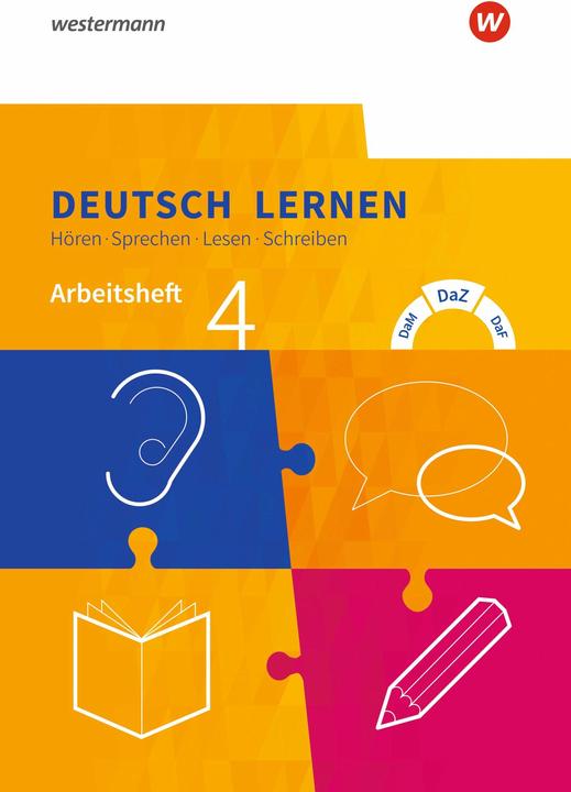 Produktbild Deutsch lernen: Hören - Sprechen - Lesen - Schreiben (Deutsch, Sara Hägi-Mead, Elvira Topalovic, Amani Kassem, Benjamin Uhl, 2021)
