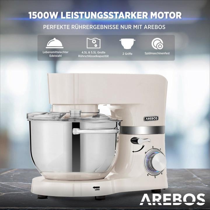 Produktbild Arebos Küchenmaschine (1500 W)