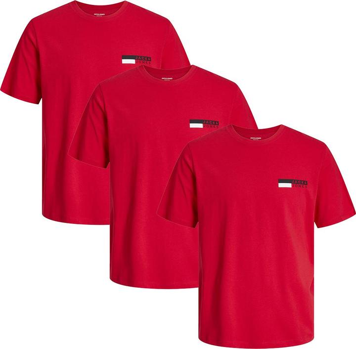 Actual product image Jack & Jones 3er Pack Corp T-Shirt (M)