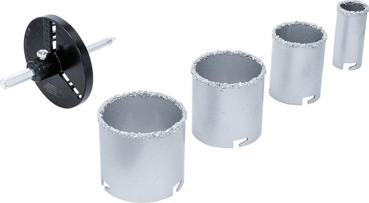 Actual product image BGS Tile Drill Bit Set 33 - 73 mm 6 pcs. (33, 53, 67, 73 millimetres)