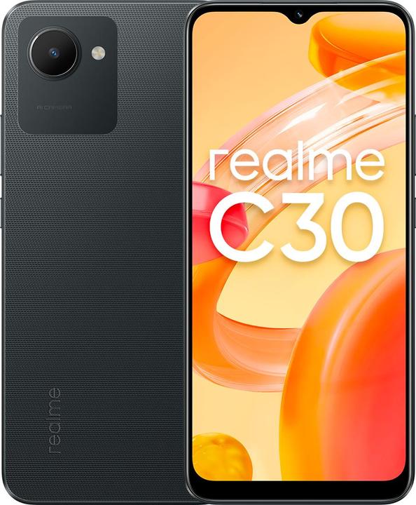 Actual product image realme C30 3 (32 GB, Denim Black, 6.50", Dual SIM, 8 Mpx, 4G)