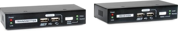 Actual product image LevelOne KVM Extender KVM-9009 over IP 2xUSB
