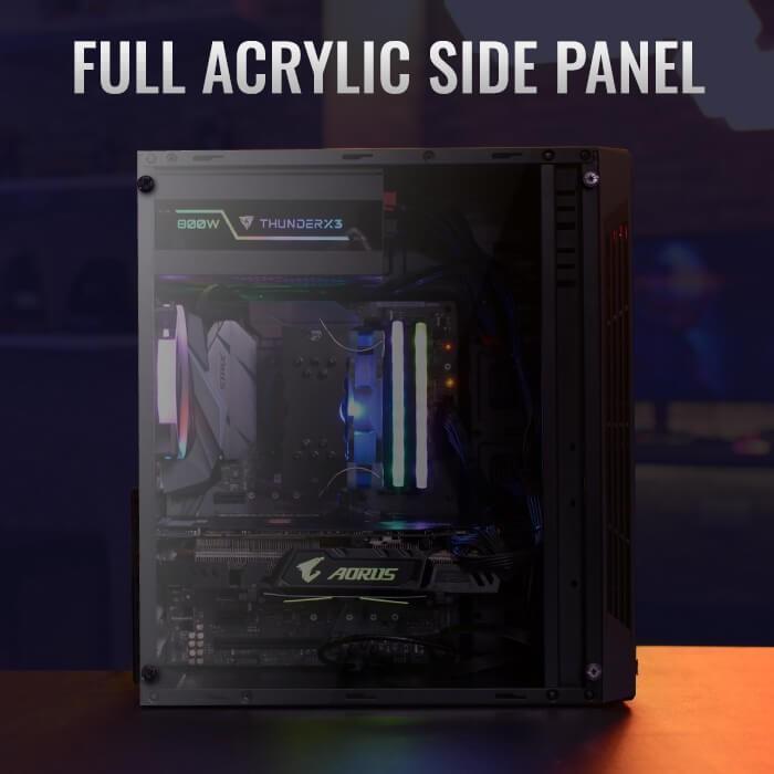 Actual product image AeroCool Split (mATX, Mini-ITX, ATX)