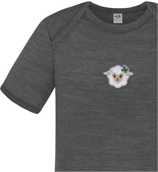 Actual product image Normani Set of 2 baby merino bodysuit short sleeves "Tauranga" - 9293 (56)