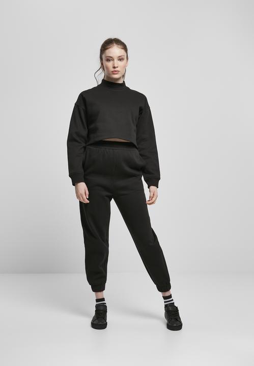 Actual product image Urban Classics Ladies Cropped Oversized Sweat High Neck Crew - 14225 (S)
