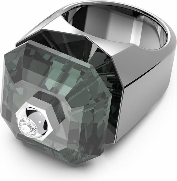 Image du produit Swarovski Numina bague cocktail octogone coupe noire (64)