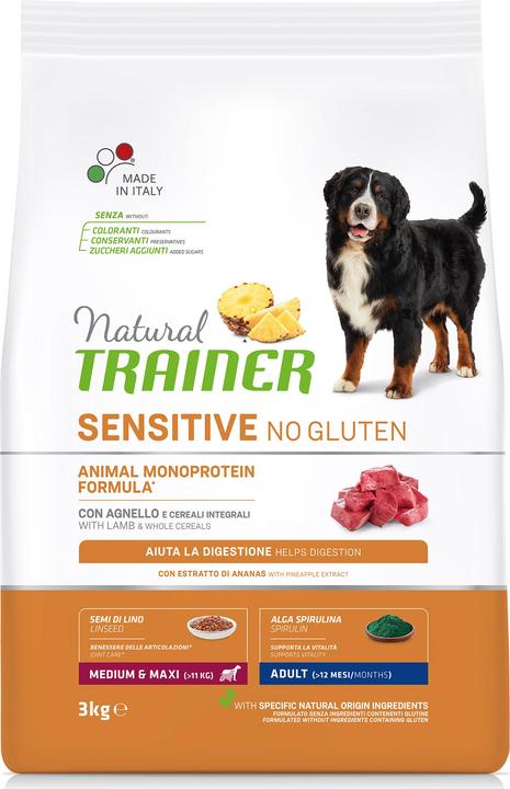 Actual product image Trainer FITNESS 3 Adult Medium & Maxi Lamb & Rice (Adult, 1 pcs., 3000 g)