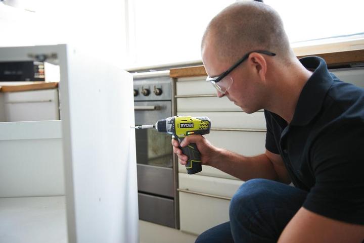 Actual product image Ryobi R12DD-L13S cordless drill driver (Rechargeable battery operated)