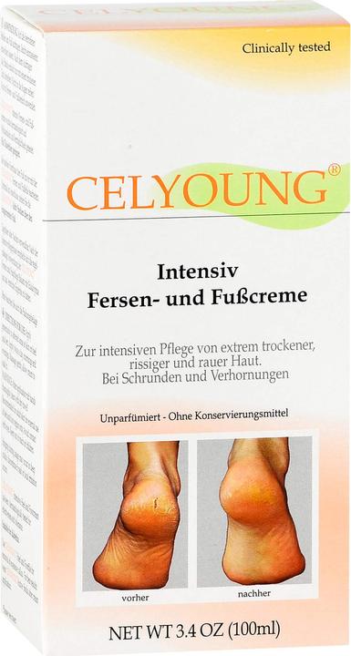 Produktbild Celyoung Int Fersen U Fuss (Fusscrème & Fussgel, 100 ml)