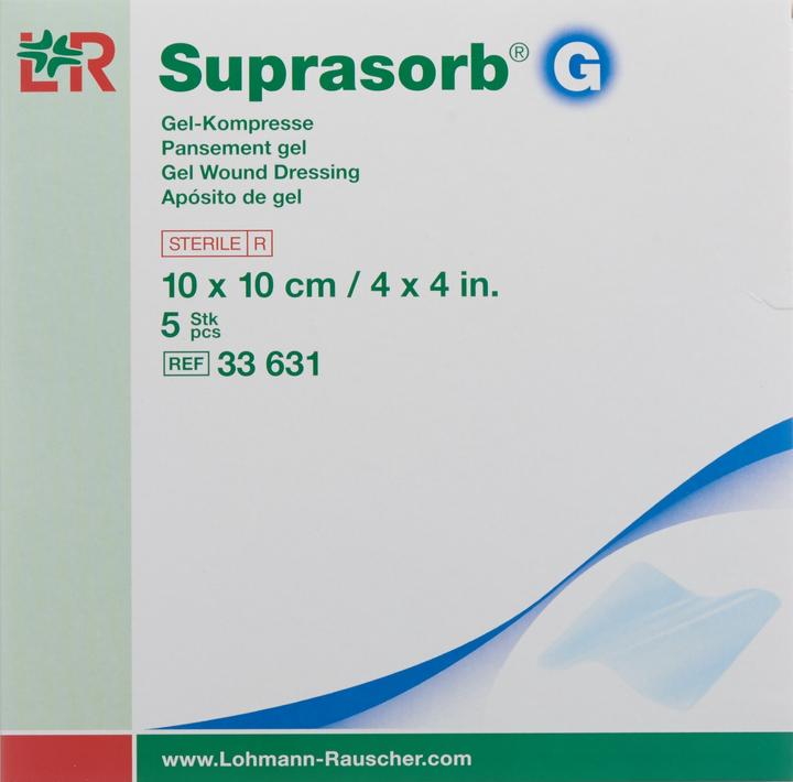 Actual product image Suprasorb G Gel-Kompresse 10x10cm