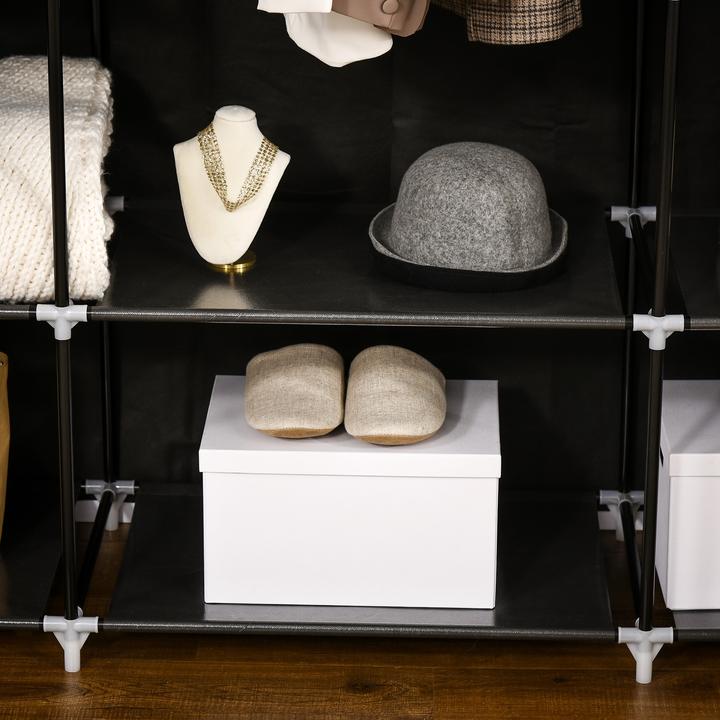 Actual product image Homcom Fabric cabinet with cover (150 x 43 x 162.5 cm)