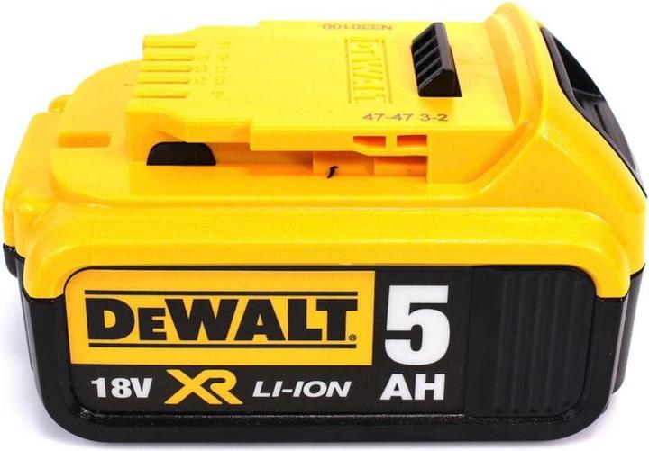 Actual product image DeWalt DCP 580 NT Battery Planer 18V 82mm + 1x Battery 5,0Ah + TSTAK - without charger