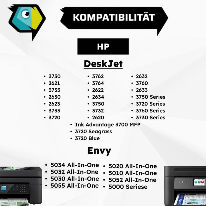 Immagine prodotto Inkadoo Inchiostro compatibile per la cartuccia d'inchiostro HP 304 (FC)