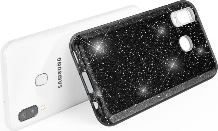 Actual product image Nalia Glitter cover (Samsung Galaxy A40)