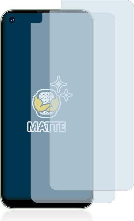 Actual product image BROTECT Anti-glare screen protector matt (2 Piece, Oukitel C21 Pro)