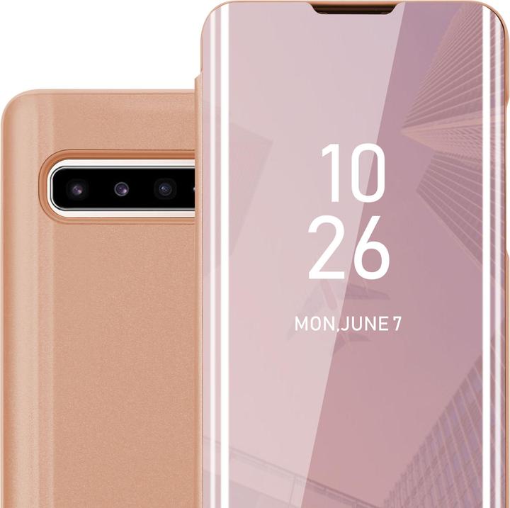 Actual product image Cadorabo Book Smart View Mirror Cover (Samsung Galaxy S10 5G)