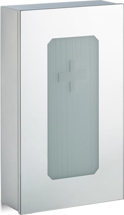 Actual product image Relaxdays Medicine Cabinet, 2 Compartments (32 x 12 x 54 cm)