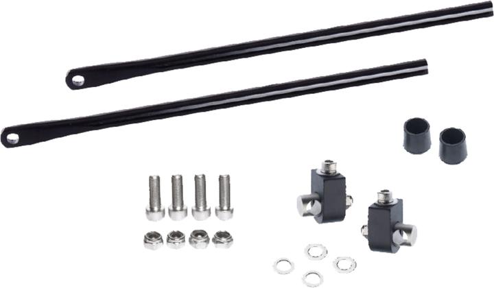 Racktime Montageset Basic Klemmbock schwarz