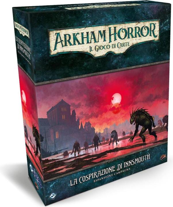 Productafbeelding Asmodée Arkham Horror LCG - De samenzwering van Innsmouth: Campagne-uitbreiding