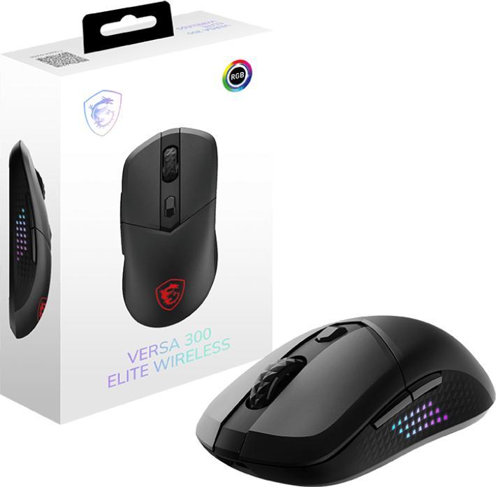 Productafbeelding MSI VERSA 300 Elite W DRAADLOZE gamingmuis (Draadloze)