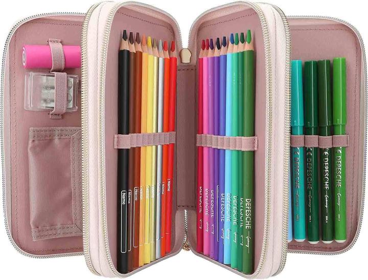 Actual product image Magni DEPESCHE TOPModel Federtasche 3fach SUMMER FEELING gefüllt