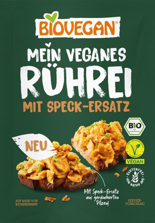 Produktbild Biovegan Mein veganes Rührei mit Speck-Ersatz (50 g)