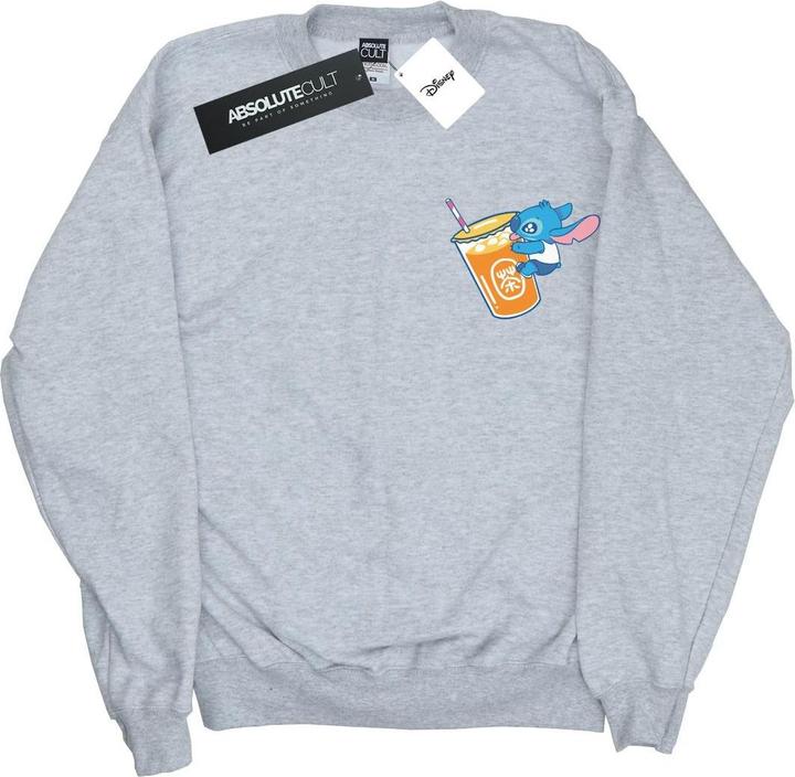 Actual product image Disney Mens Lilo And Stitch Drink Sweatshirt (L)