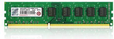 Actual product image Transcend Memory 4 GB (1 x 4GB, 1333 MHz, DDR3-RAM, DIMM)