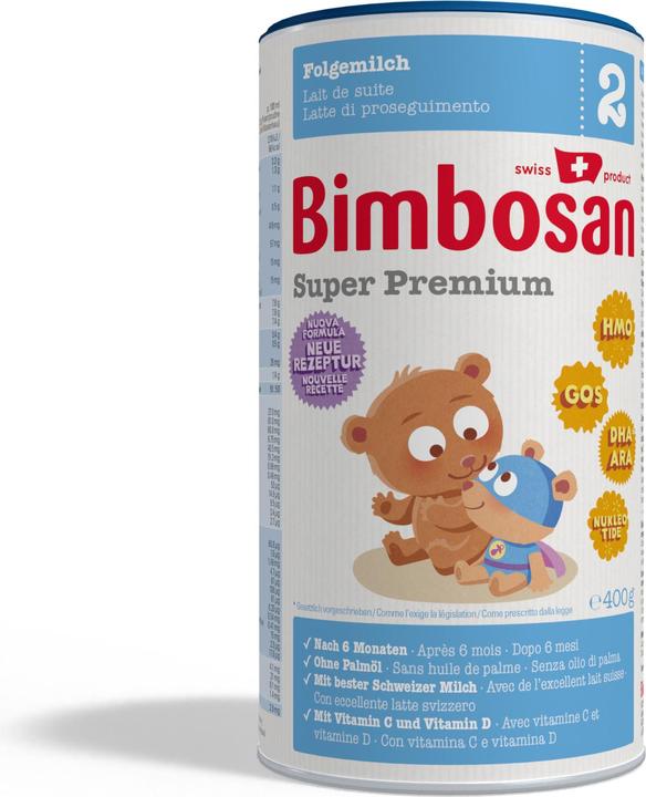 Actual product image Bimbosan Super Premium 2 (400 g, from 6 m.)