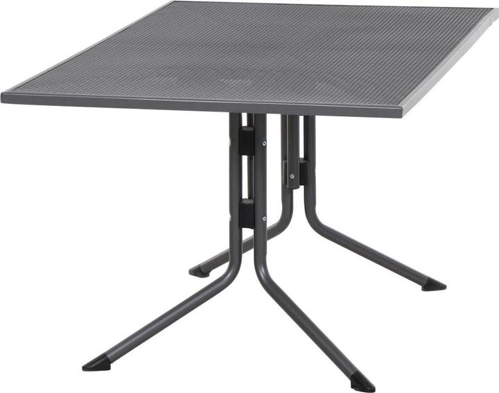 Produktbild Siena Garden Siena Elda Tisch 140x90 cm, matt-anthrazit Streckmetall matt-anthrazit (140 cm)