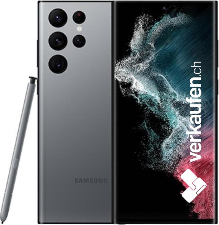 Produktbild verkaufen.ch Galaxy S22 Ultra 5G (256 GB, Graphite, 6.80", 108 Mpx, Dual SIM, B / Sehr gut)