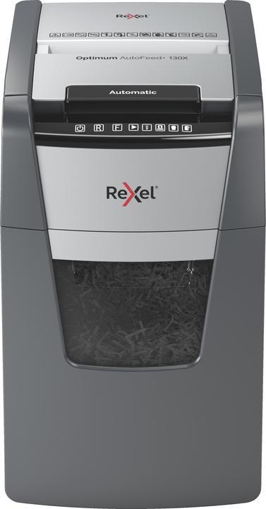Actual product image Rexel Optimum AutoFeed+ 130X shredder particle cut 4 x 28 mm 44 l number of sheets (max.): 130 Sich (Particle cut)