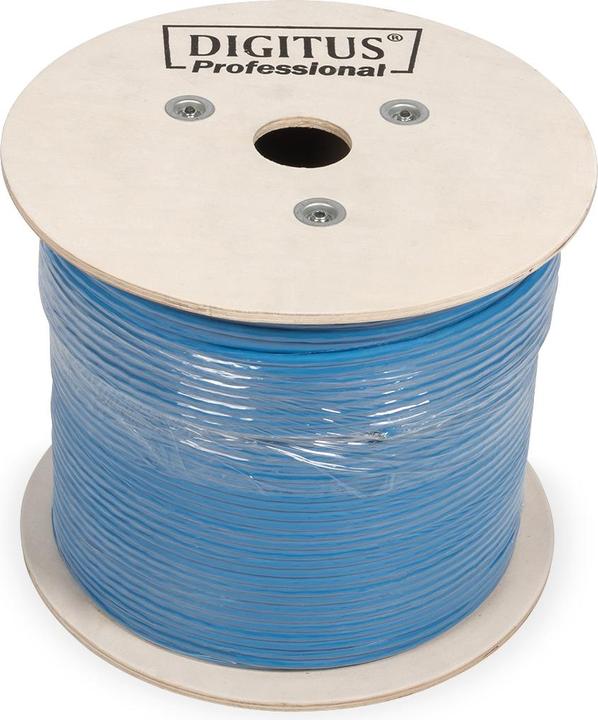 Produktbild Digitus CAT6A U-FTP Roh-Ins.kabel 500m (U/FTP, CAT6a, 500 m)