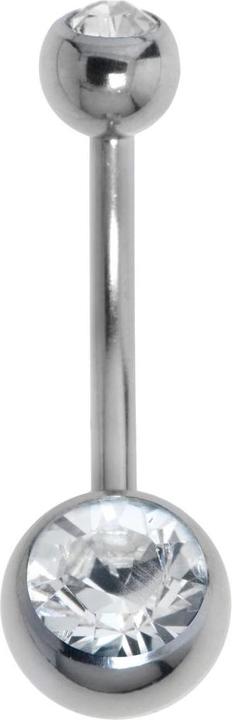 Produktbild Bijouteria Bauchpiercing (Titan, Kristall)